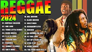 REGGAE 2024 🎵️ Bob Marley, Lucky Dube, Jimmy Cliff, Peter Tosh, Gregory Isaacs, Burning Spear A21