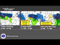 Weather Briefing: Blizzard March 31, 2018
