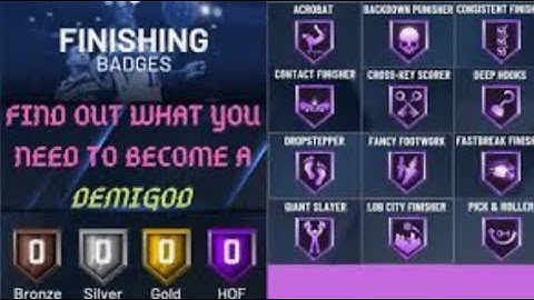 Best finishing badges for any slasher on 2k20/ best badges/ SOD on top