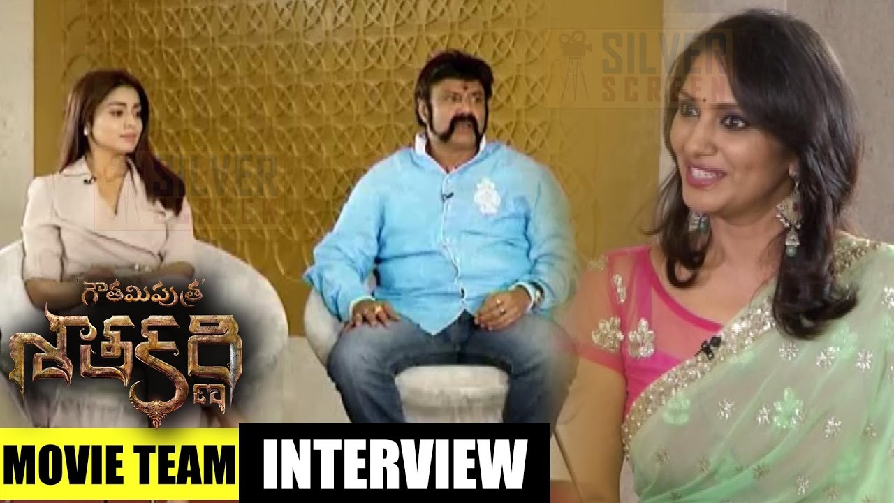 Gautamiputra Satakarni Movie Interview | Balakrishna, Krish, Shriya Saran | Silver Screen