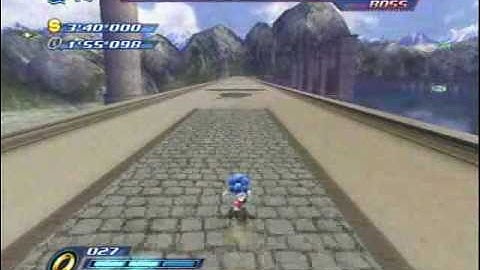 Sonic Unleashed (Wii) - Spagonia Boss: Egg Devil Ray