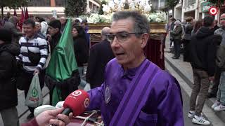 Vint-i-cinc anys de timbals i bombos de Calanda a la processó de l'Amargura
