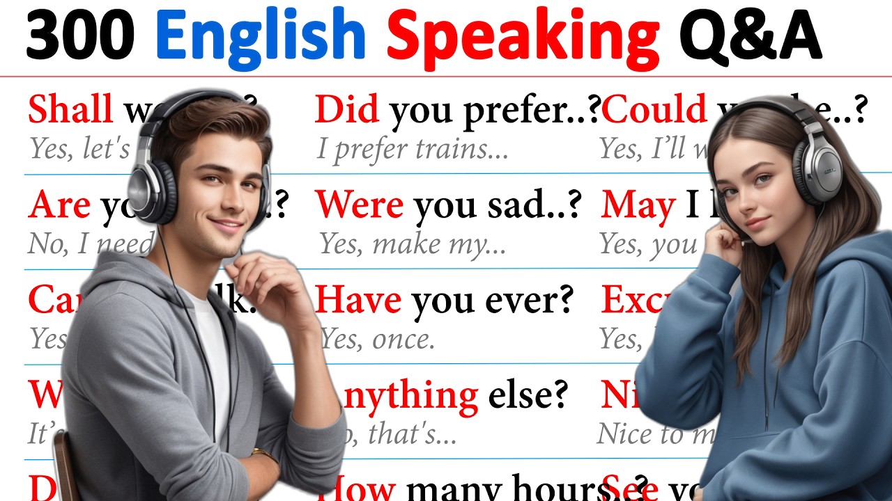 English Speaking And Listening Practice | English Conversation Practice For Beginners