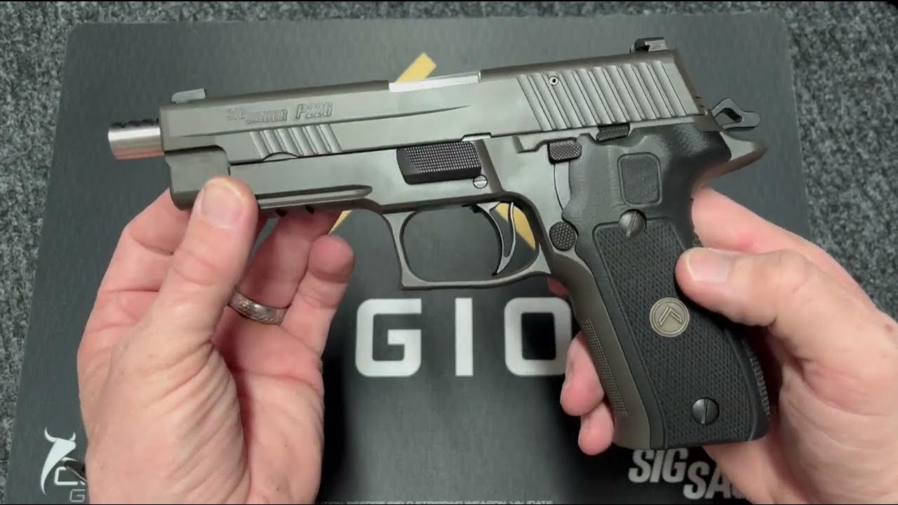 P226 Legion BarSto 357 Sig Ported Barrel, Compensator. Underwood 125gr