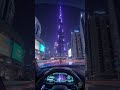 Dubai Night Drive Session 🏎️🌌 #Shorts #DeepHouse #TropicalHouse #SummerChill