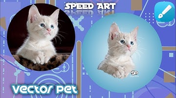 Speed art | cara buat vector pet terbaru  2021 di infinite design | tutorial vector pet