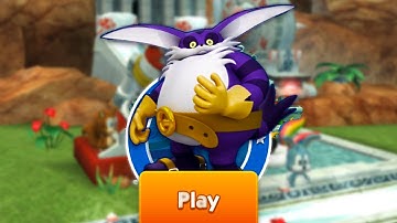 Sonic run with BIG - Sonic Dash 2021 All Characters Unlock 35