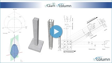How to Design Square Concrete Column for Biaxial Bending