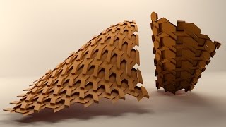 Surface Cladding of a 3D pattern in para3D/ 3ds max
