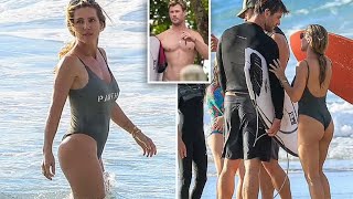 Chris Hemsworth and Elsa Pataky's Beach Day: No More Split Rumours!