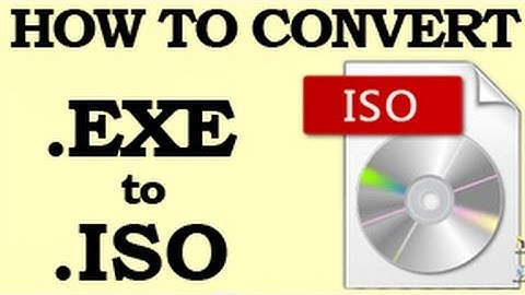 This is how you CONVERT an EXE to ISO for Free - Video Guide Online
