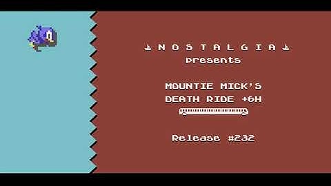 Nostalgia C64 cracktro from Mountie Mick