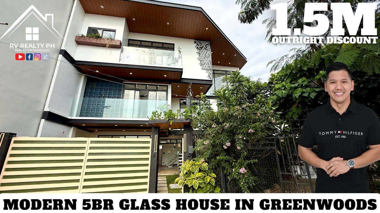 House Tour 66: Modern Industrial 5 Bedroom Glass House in Greenwoods Executive Village!