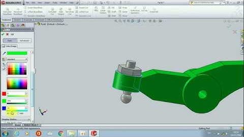 Solidwork Cylinder Engine | 6. Rocker Arm  ( Part 6/12 )