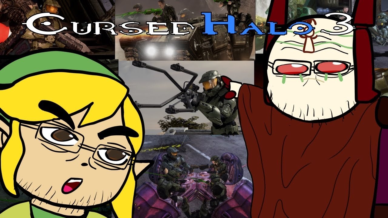 Halo 3 Cursed Edition Funny Moments - YouTube