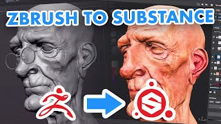 Working with ZBrush and Substance Painter