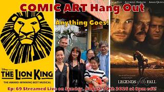 Comic Art Hang Out #69 - Anything Goes!
Hi Everybody! It has been a very busy weekend filled with visits from family & friends, and I dont mean the PayPal kind! So Im getting this episode scheduled only 90 minutes or so before air time. Nothing specific on tap for tonights hang out, but Ill have a bit of commentary on the 3 things you see on the thumbnail graphic for tonights episode. Aside from that, itll be the usual free for all! So come hang with us live, where its most fun, or else catch us on rewind!
CHAPTERS/TIMESTAMPS:
Sorry everyone, I wont be adding chapters to this episode.
LINKS:
Rubén DaCollector
https://www.comicbookartgallery.com/artdropnewsletter.asp
https://www.comicartfans.com/GalleryDetail.asp?GCat=30114
https://www.facebook.com/ruben.dacollector
https://www.instagram.com/rubendacollector/ Comic Art Hang Out #69 - Anything Goes!