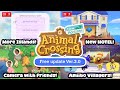 HUGE *FREE* ANIMAL CROSSING UPDATE | More Islands, HOTEL, Amiibo Villagers &amp; MORE! 🤩 REACTION
