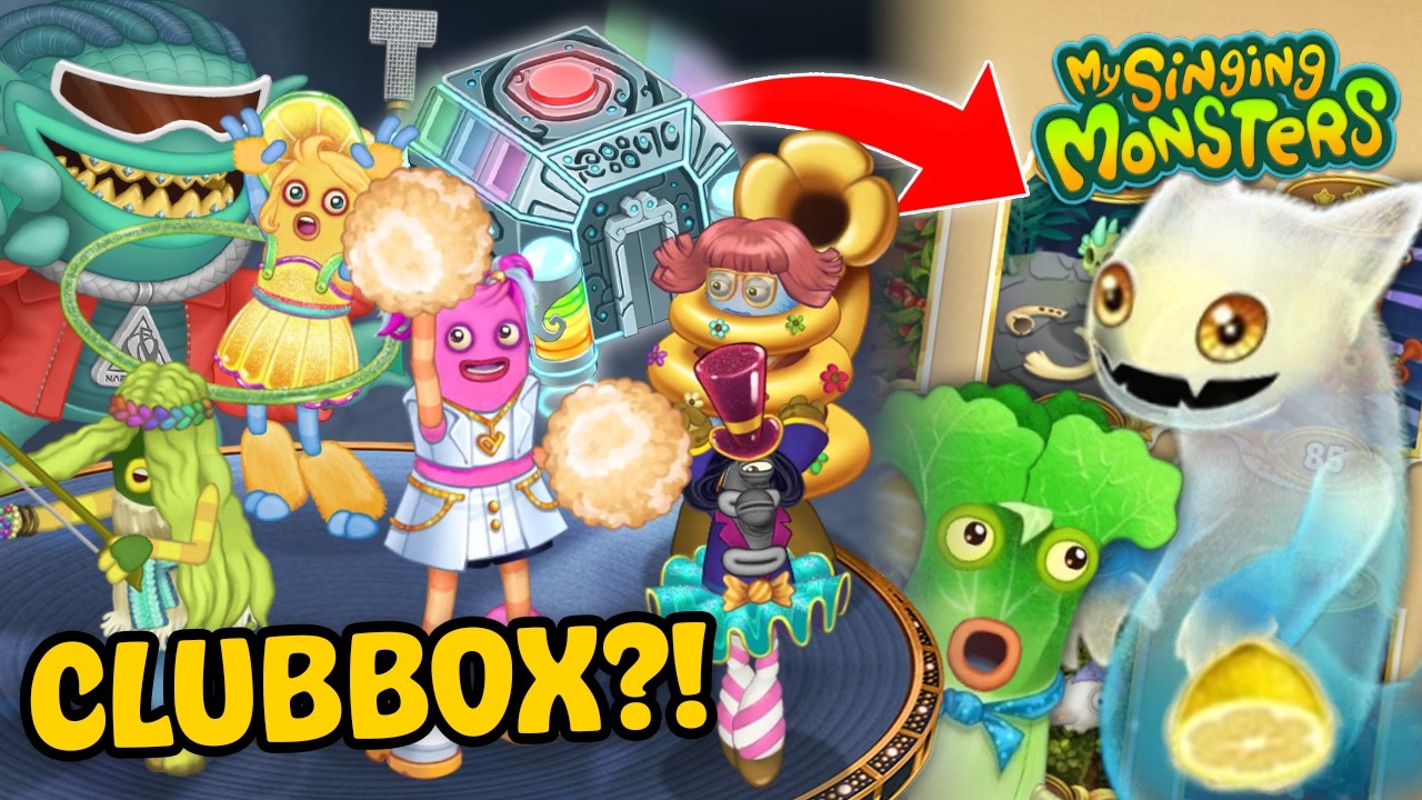 CLUBBOX Reaction! - Pomily Island, Epic TooToo & STICKER BOOK!? (My Singing Monsters)