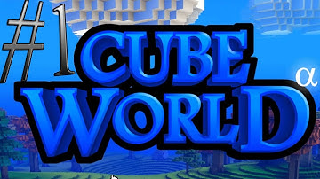 Cube World The Lonely Ranger Part 1!: LETS BEGIN!