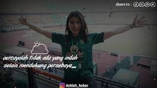 persebaya surabaya || story wa bonita persebaya 30 detik || story wa bonek mania