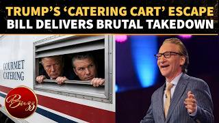 'Pete Hegseth & Reflecting Pool': Bill Maher SAVAGES Trump’s ‘Catering Cart’ Getaway