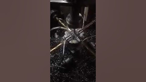 Universal joint cross drill