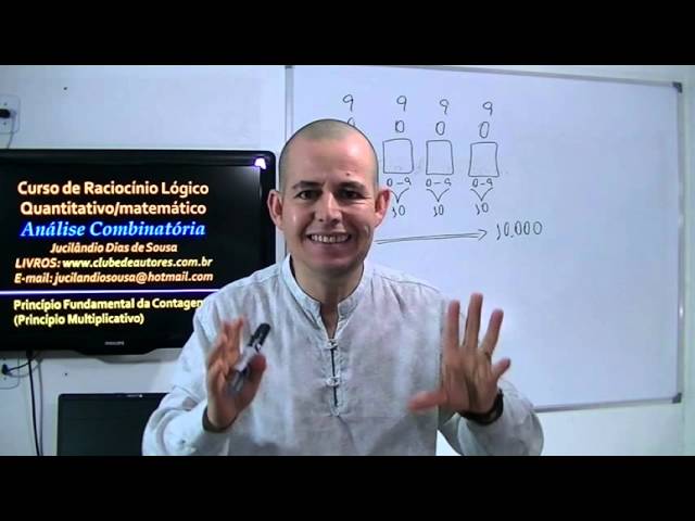 Imagem do Curso gratuito Raciocínio lógico Quantitativo / Matemático com Prof. Jucilândio
