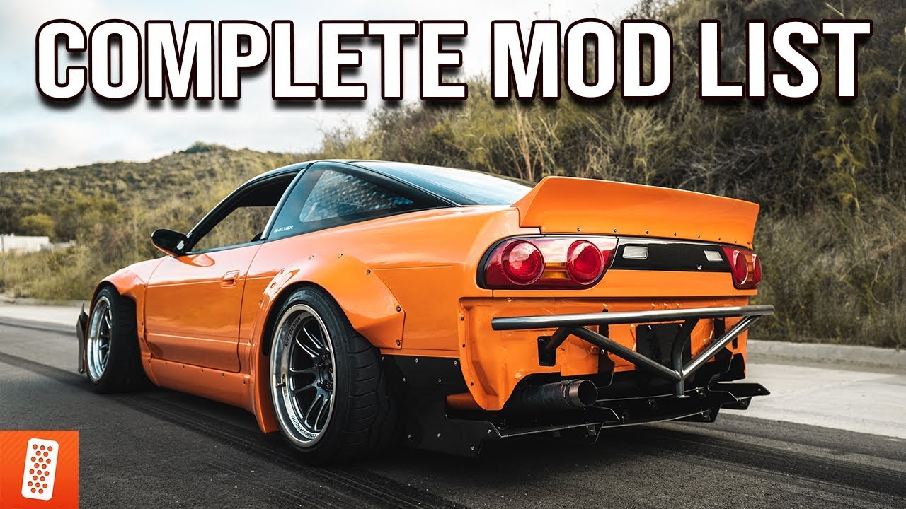 Nissan S13 240sx Complete Build Walk Around Mod List Youtube