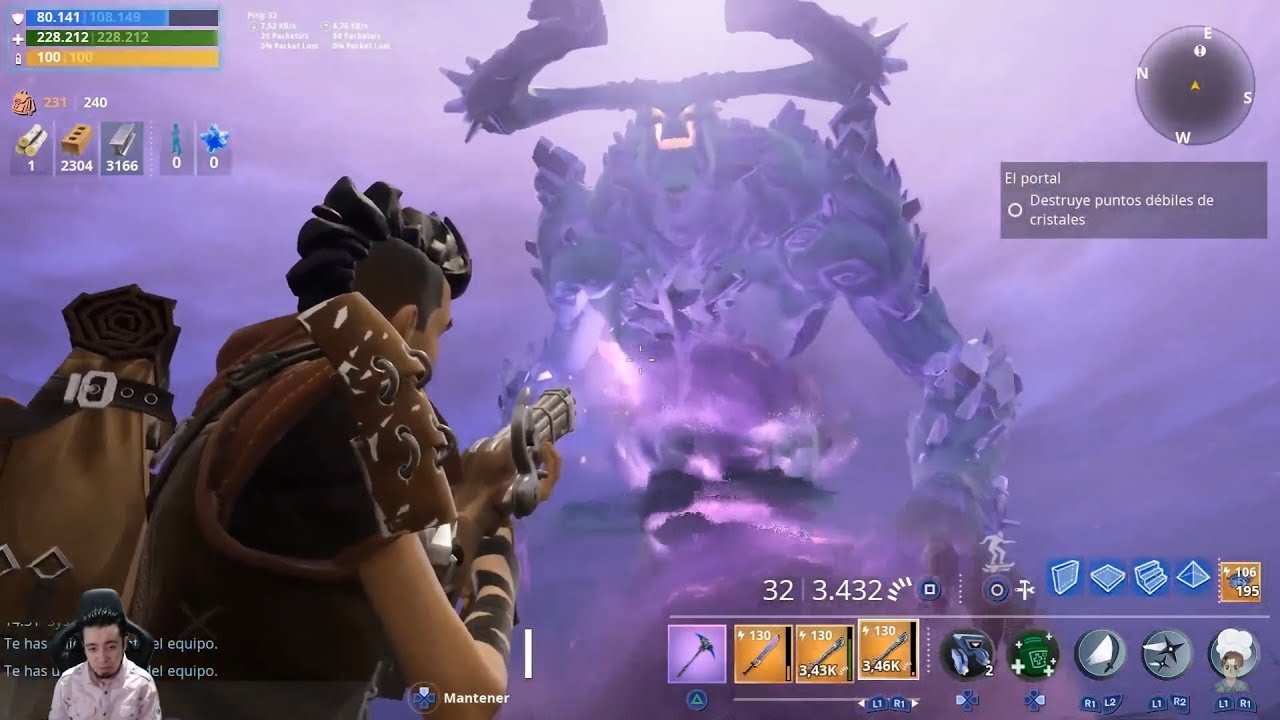 Unboxing Premio Fortnite Pin Rey De La Tormenta Salvar El Mundo Hail The King Of Monsters Jefe Youtube