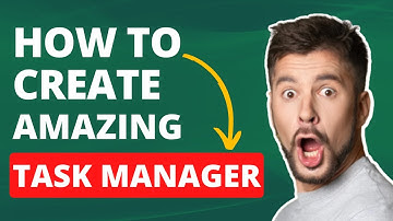 How To Create Amazing Task Manager in Google Sheet