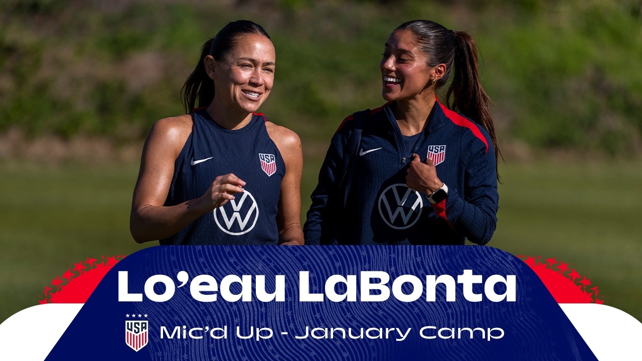 USWNT Mic'd Up - Lo’eau LaBonta 🎤