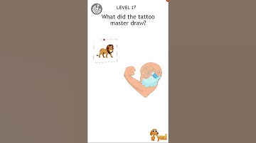 Dop2: Delete One Part level 17 Answer | What did the tattoo | Easy Gameplay #Shorts #dop2