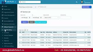 Hospital Management System | OPD, IPD, Billing, EMR, Pharmacy Management Demo | Global Infotech Durg