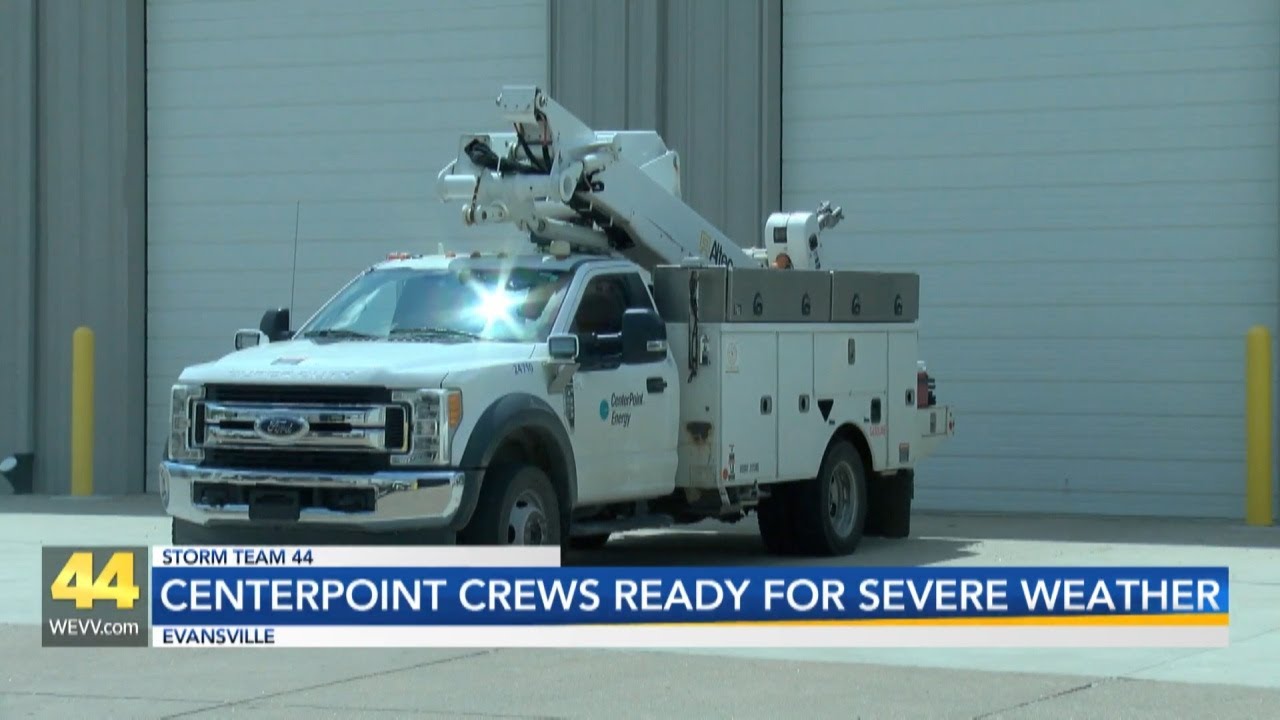 CenterPoint Energy crews stay prepared for severe weather - YouTube