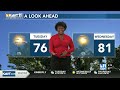 A cool start to the week before temps warm and skies remain sunny and rain free