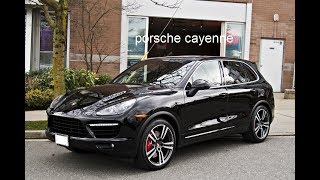 Porsche cayenne test drive