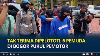 Tak Terima Dipelototi, 6 Pemuda di Bogor Pukul Pemotor Pakai Botol Miras, 3 Orang Buron