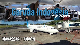 TRIP REPORT | GARUDA INDONESIA (EKONOMI) - GA 640 | MAKASSAR - AMBON