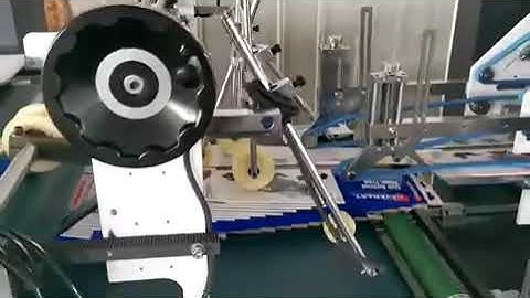 Rolam GK-1200PC RSC Type  Straight Line Box Folding Gluing Machine