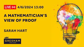 A Mathematician’s View of Proof