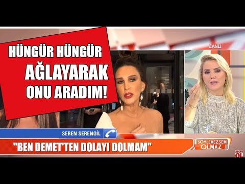 Seren Serengil canlı yayında Demet Akalın için bunları söyledi