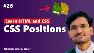 CSS Positions | CSS positioning tutorial | Learn HTML5 and CSS3