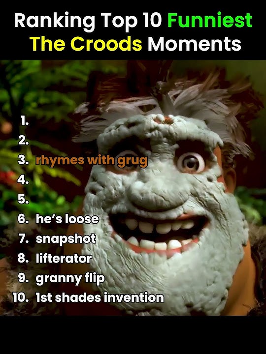🚡 Ranking Top 10 Funniest The Croods Moments 🚡