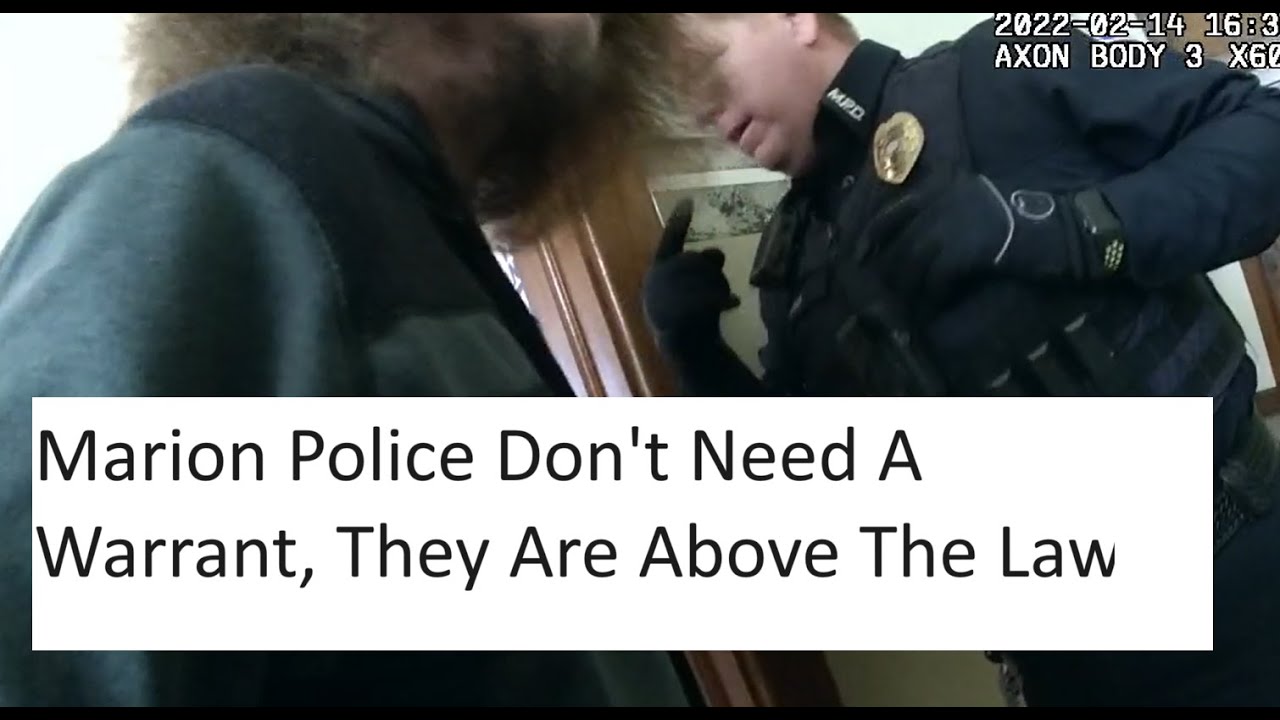 Marion Police Say It Is A Crime To Call City Hall - YouTube