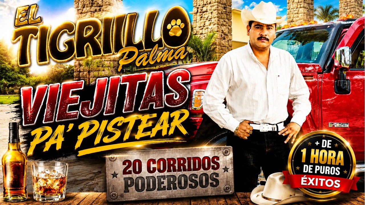EL TIGRILLO PALMA - Viejitas Pa' Pistear 🤠 20 Corridos Poderosos Mix 2026