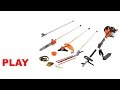 Kiam Sherwood 5in1 Multi-Tool (Hedge Trimmer, Strimmer, Brush Cutter, Chainsaw, Extension Pole)