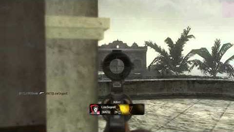 COD Black Ops Sniping Python w. ACOG