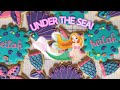 Mermaid themed sugar cookies! | HPCookies