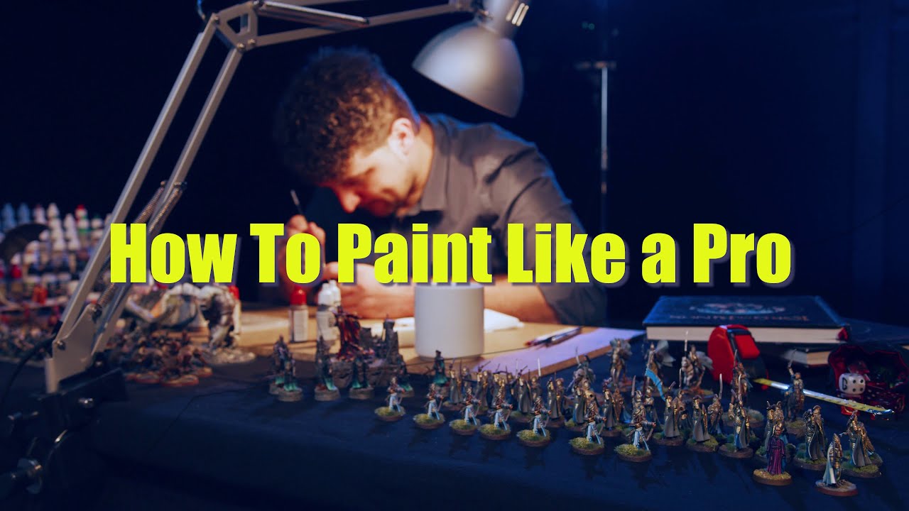 Lord Of The Ring Painting Miniature | How To Paint Like a Pro
